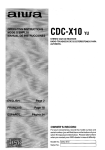Aiwa CDC-X10 Specifications