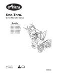 Ariens 1336 Specifications