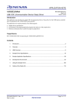 Renesas MN4 Specifications