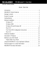 M-Audio Portman 2x4 User guide