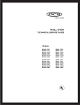 DCS WO-127GN Service manual