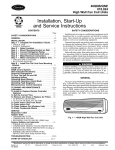 Carrier 38HDC024 Specifications