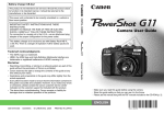 Canon PowerShot G11 User guide