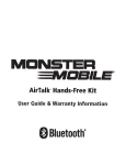 Monster AirTalk User guide