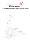 Bodyworx E738 Technical data