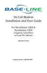 Base Line 3G Cell Modem User guide