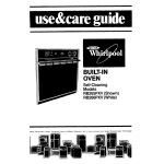 Whirlpool RB266PXV Use & care guide