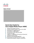 Cisco 4400G User guide