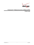 Verizon 327W User guide