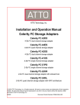 ATTO Technology FC-21PS Specifications