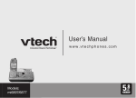 VTech mi6897 User`s manual