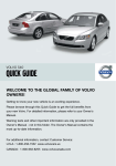 Volvo 2009 S40 Owner`s manual