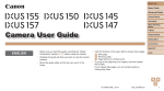 Canon IXUS 157 User guide