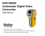 Vivitar DVR 850HD User manual