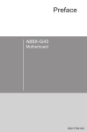 MSI A88X-G43 Series User`s manual