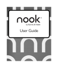 Barnes & Noble Nook User guide