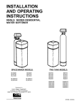 Cuno NLS0750 Operating instructions