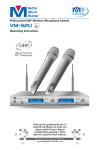 Better Music Builder VM-92U Operating instructions