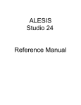 Alesis 24 Specifications