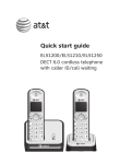 AT&T EL51210 User`s manual