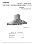 Dacor DHI542 Operating instructions