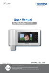 Commax CDV-43Q User manual