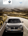 BMW 760 - Owner`s manual