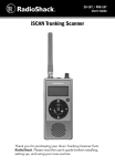 Radio Shack iScan PRO-107 User`s guide