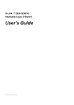 D-Link 3250TG - Switch User`s guide
