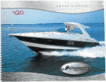 Cruisers Yachts 420 Express Series Owner`s manual