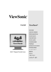 ViewSonic VA520 User guide