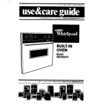 Whirlpool RB2000XV Use & care guide