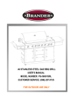 Brander PG-50601SRL User`s manual