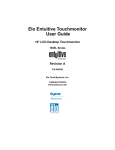 Elo TouchSystems 1925L User guide