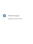 HP Z400 Specifications