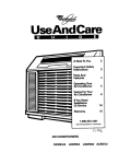 Whirlpool ACM072 Specifications