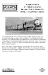 Rail King GS-4 Daylight Steam Engine Operating instructions