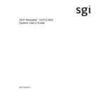 SGI Rackable C2112-4G3 User`s guide