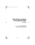 Allied Telesis AT-A16 User manual
