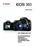 Canon EOS 30D - 8.2MP Digital SLR Camera Specifications