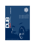 AudioBahn DUB1500 Specifications