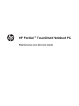 HP TouchSmart Specifications