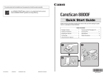 Canon 8800F - CanoScan - Flatbed Scanner Specifications