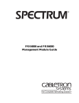 Cabletron Systems SPECTRUM FRX6000 Specifications