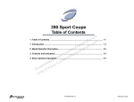 Cruisers Yachts 390 Sport coupe Owner`s manual