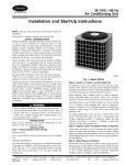 Carrier 38CKC 50 Hz Instruction manual