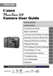 Canon Powershot G4 User guide