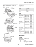 Epson CX3800 Specifications