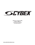 CYBEX 600H HIKER Owner`s manual