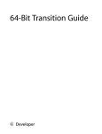 Apple`s 64-Bit Transition Guide